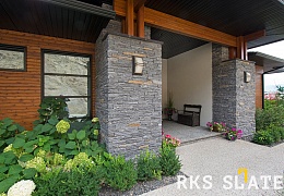 Облицовочный камень RKS SLATE Greenwich Gray Strips