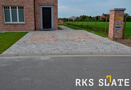 Брусчатка RKS Slate Belgian Grey 200х100 мм
