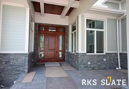 Облицовочный камень RKS SLATE Greenwich Gray Strips