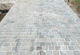 Брусчатка RKS Slate Belgian Grey 200х100 мм