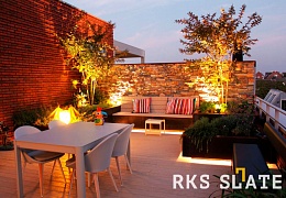 Облицовочный камень RKS SLATE Multi Quartz Strips