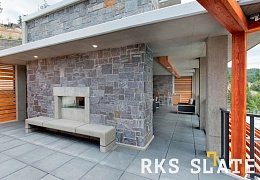 Облицовочный камень RKS SLATE Greenwich Gray Castle
