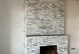 3D панели RKS SLATE Мрамор Cloudy Grey Classic