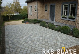 Брусчатка RKS Slate Belgian Grey 200х100 мм