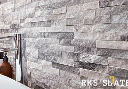 3D панели RKS SLATE Мрамор Cloudy Grey Classic