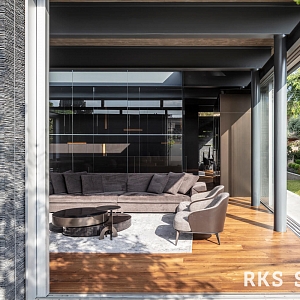 Фасадный натуральный камень 3D панели RKS SLATE Сланец Black Waterfall Rockface