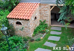 Облицовочный камень RKS SLATE Beige Quartz Strips