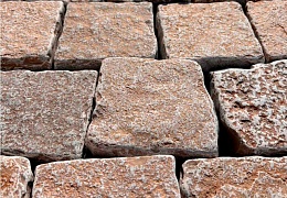 Брусчатка RKS Slate Belgian Yellow 100х100 мм
