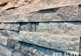 3D панели RKS SLATE Мрамор Cloudy Grey Classic