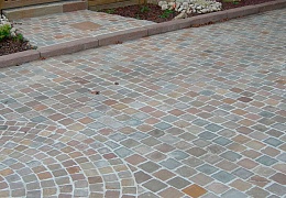 Брусчатка RKS Slate Belgian Multi 200х100 мм
