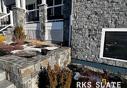 Облицовочный камень RKS SLATE Greenwich Gray Castle