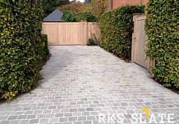 Брусчатка RKS Slate Belgian Grey 200х100 мм