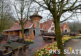 Облицовочный камень RKS SLATE Black Marble Castle