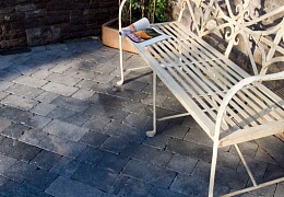 Брусчатка RKS Slate Belgian Black 200х100 мм