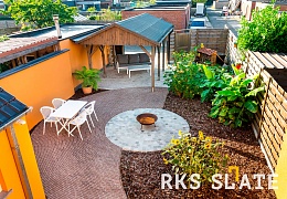 Брусчатка RKS Slate Belgian Grey 200х100 мм