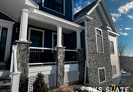 Облицовочный камень RKS SLATE Greenwich Gray Castle