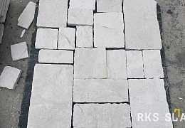 Облицовочный камень RKS SLATE White Sandstone Castle
