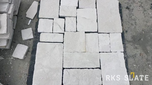 Отделочный камень RKS SLATE White Sandstone Castle
