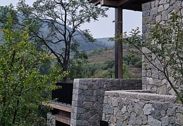 Облицовочный камень RKS SLATE Silver Travertine Loose