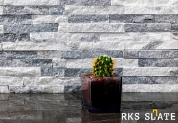 3D панели RKS SLATE Мрамор Cloudy Grey Classic