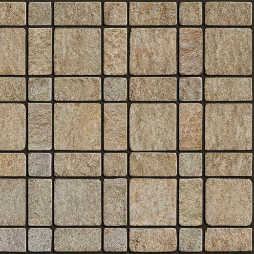 Гранитная брусчатка RKS Slate Vermont 200х100 мм на дорожке: купить, мощение, ландшафтный дизайн
