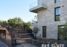 Брусчатка RKS Slate Belgian Black 200х100 мм