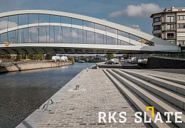 Брусчатка RKS Slate Belgian Grey 200х100 мм