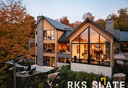 Облицовочный камень RKS SLATE Greenwich Gray Strips