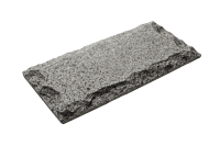 Темно-серая Гранитная плитка Dark Grey, Mushroom под скалу колотая купить в  Кирове