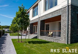 Облицовочный камень RKS SLATE Greenwich Gray Strips