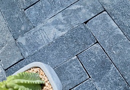 Брусчатка RKS Slate Belgian Black 200х100 мм