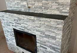 3D панели RKS SLATE Мрамор Cloudy Grey Classic