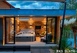 Облицовочный камень RKS SLATE Beige Quartz Strips