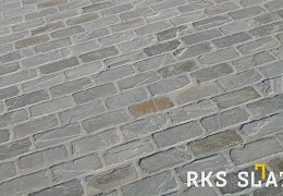Брусчатка RKS Slate Belgian Grey 200х100 мм