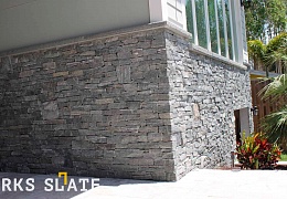 Облицовочный камень RKS SLATE Greenwich Gray Strips