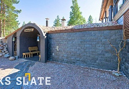 Сланец RKS SLATE Black Mushroom 600x300 мм