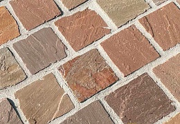 Брусчатка RKS Slate Belgian Multi 200х100 мм