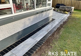 Брусчатка RKS Slate Belgian Black 200х100 мм