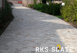 Брусчатка RKS Slate Belgian Grey 200х100 мм