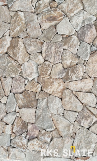 Облицовочный камень для фасада RKS SLATE Sugar Marble Loose