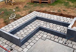 Брусчатка RKS Slate Belgian Grey 200х100 мм