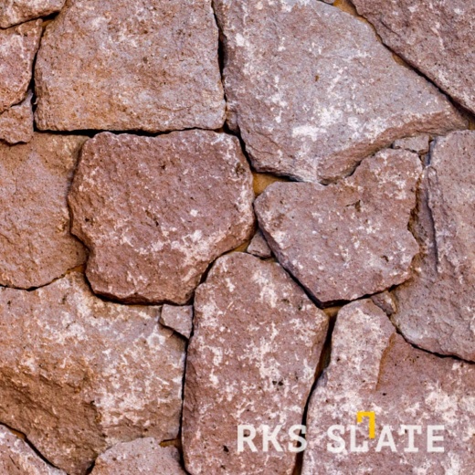 Облицовочный камень для фасада RKS SLATE Bordo Andasite Loose