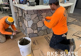Облицовочный камень RKS SLATE Portland Blend Loose