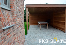 Брусчатка RKS Slate Belgian Grey 200х100 мм