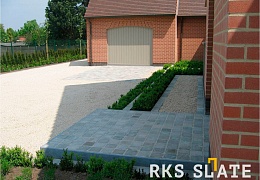 Брусчатка RKS Slate Belgian Grey 200х100 мм