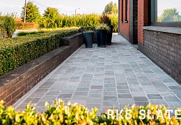 Брусчатка RKS Slate Belgian Grey 200х100 мм