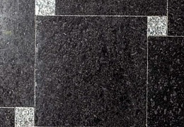 Гранитная плитка Блэк Пёрл (Black Pearl), Полированная