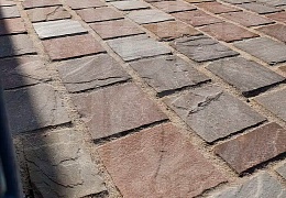 Брусчатка RKS Slate Belgian Multi 200х100 мм