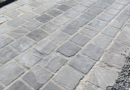 Брусчатка RKS Slate Belgian Grey 200х100 мм