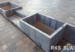 Брусчатка RKS Slate Belgian Grey 200х100 мм